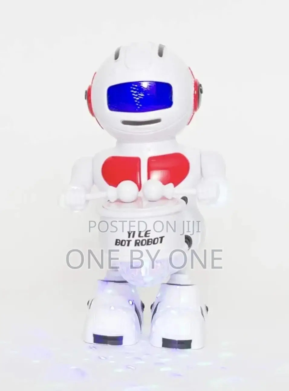 Kids Robot Toy Singing Dancing Drum Play Lighting