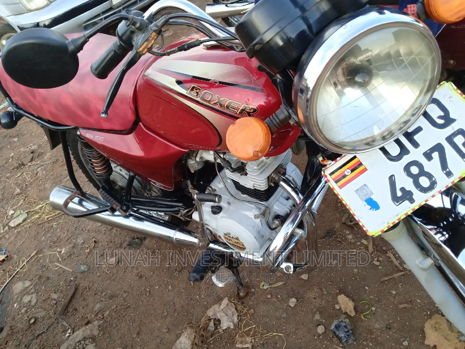 Bajaj Boxer 2023 Red