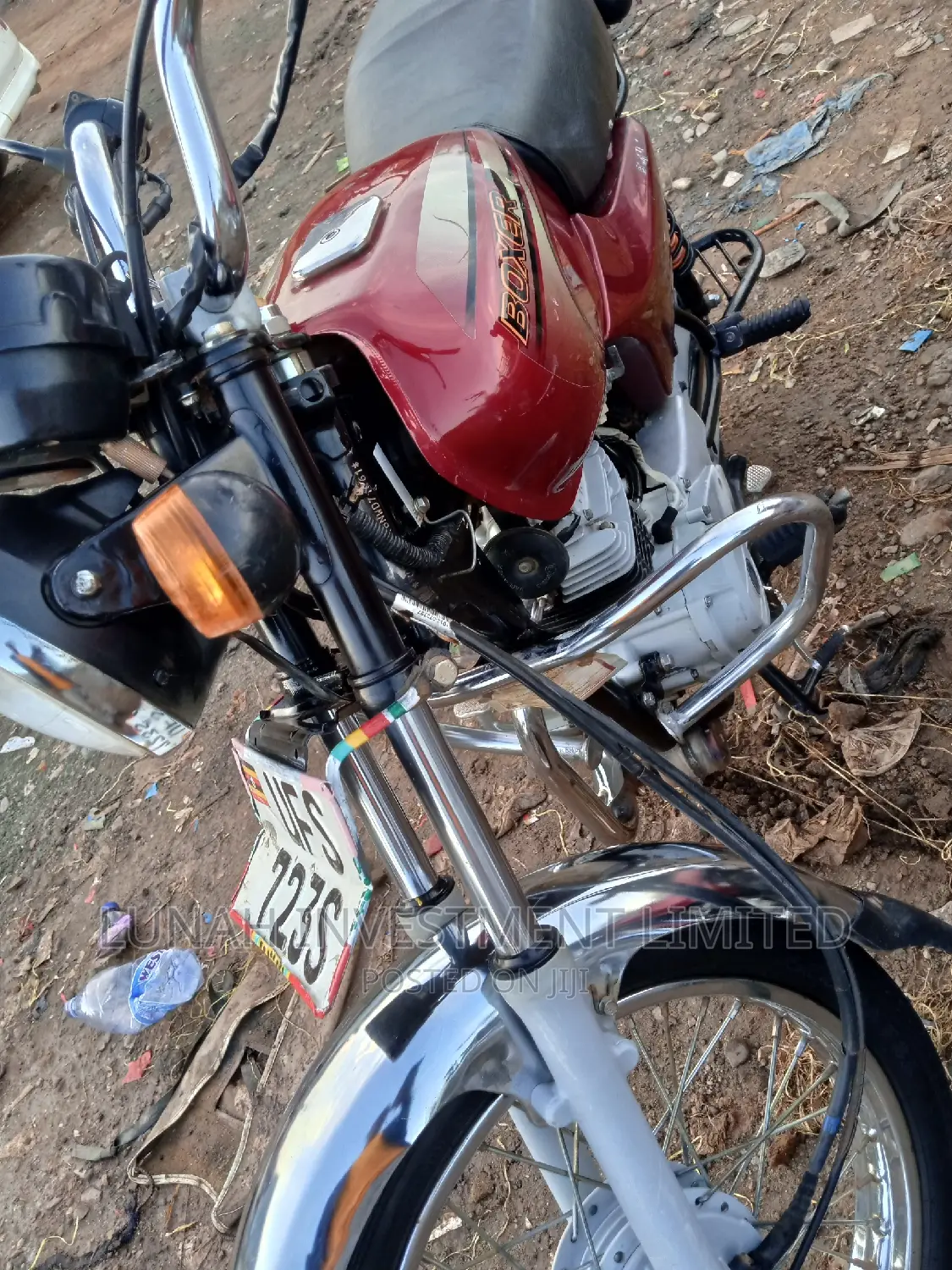 Bajaj Boxer BM100ES 2023 Red