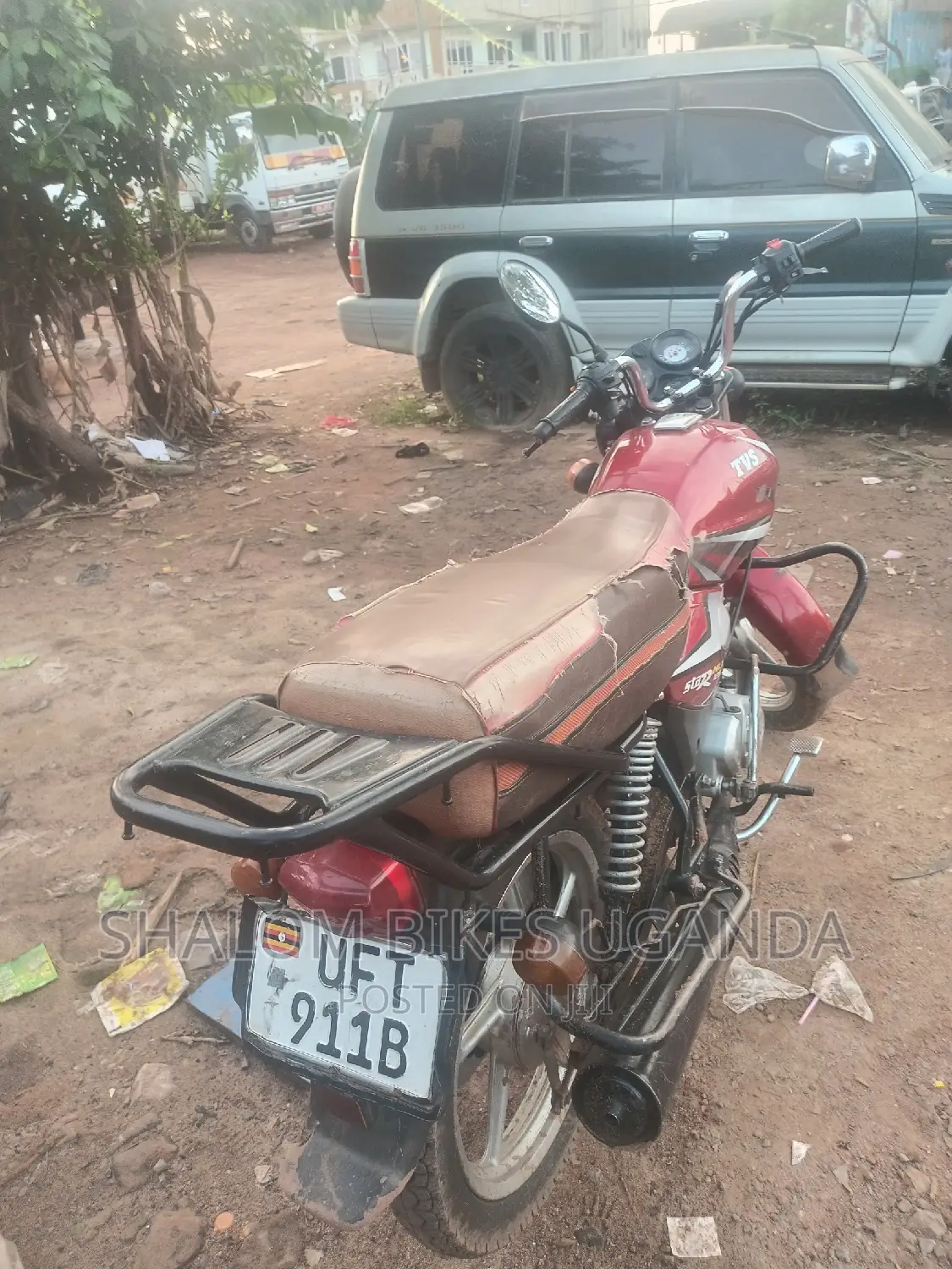 TVS HLX 125 2023 Red
