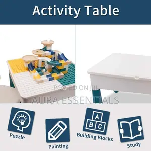 Jollyfit Kids Activity Table and Chair Set