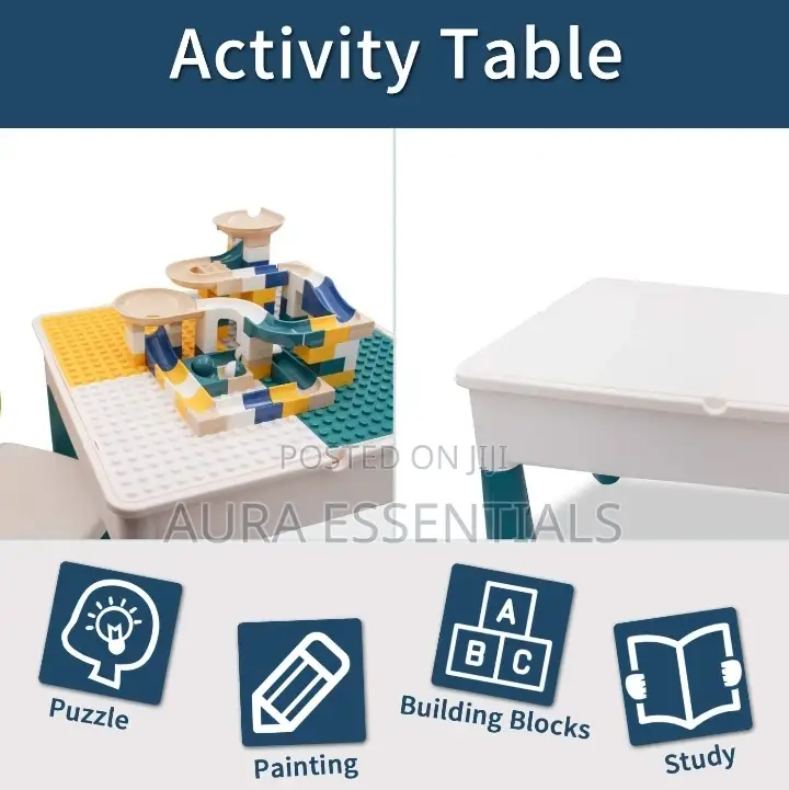 Jollyfit Kids Activity Table and Chair Set