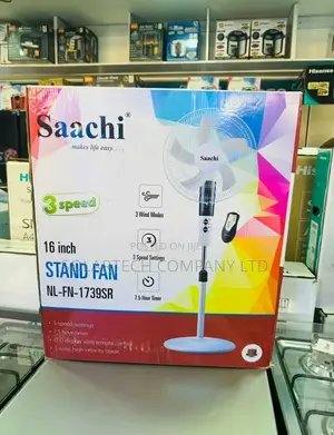 16" Saachi Stand Fan
