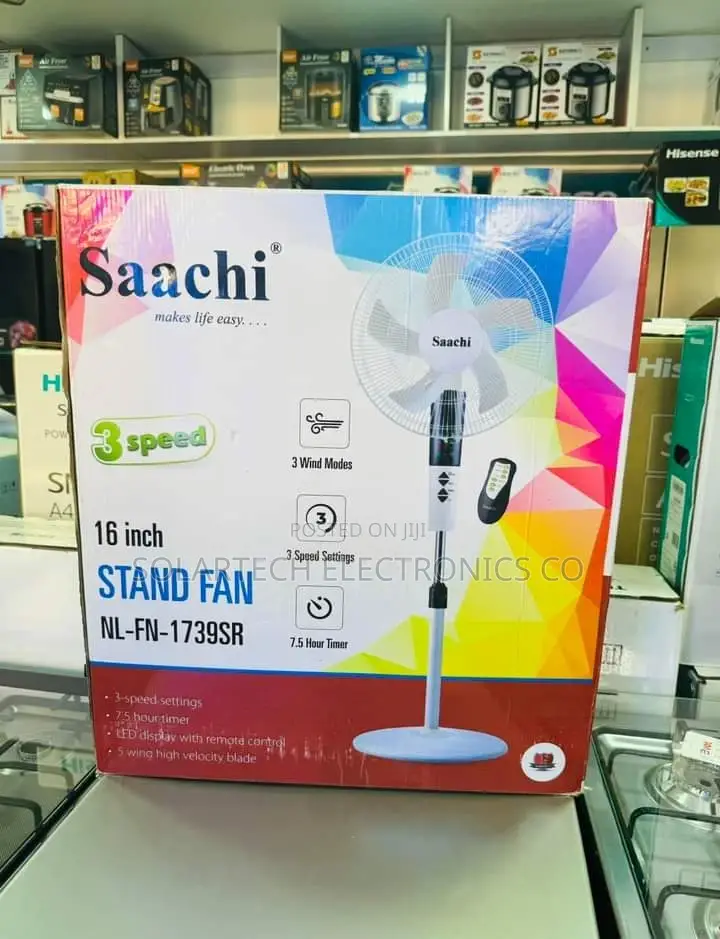 16" Saachi Stand Fan