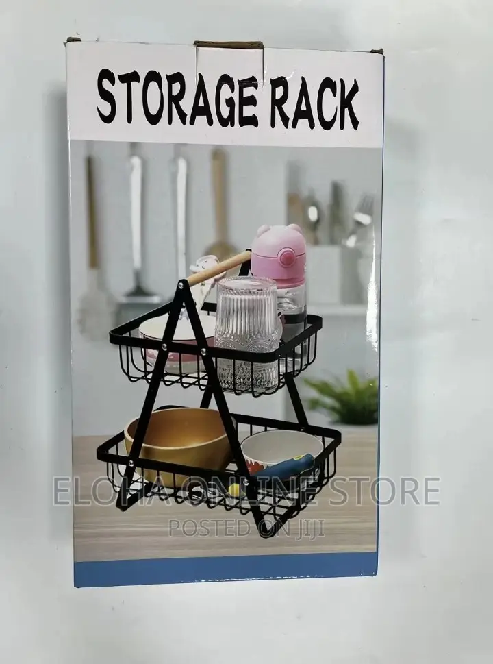 2 Tier Fruit Basket for Kitchen