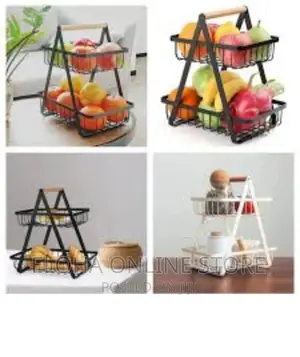 2 Tier Fruit Basket for Kitchen