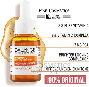 BALANCE Vitamin C Glow and Radiance Brightening Serum 30ml