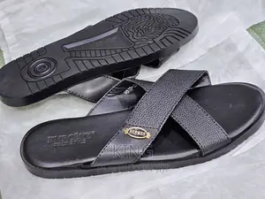 Open Back Leather Sandals