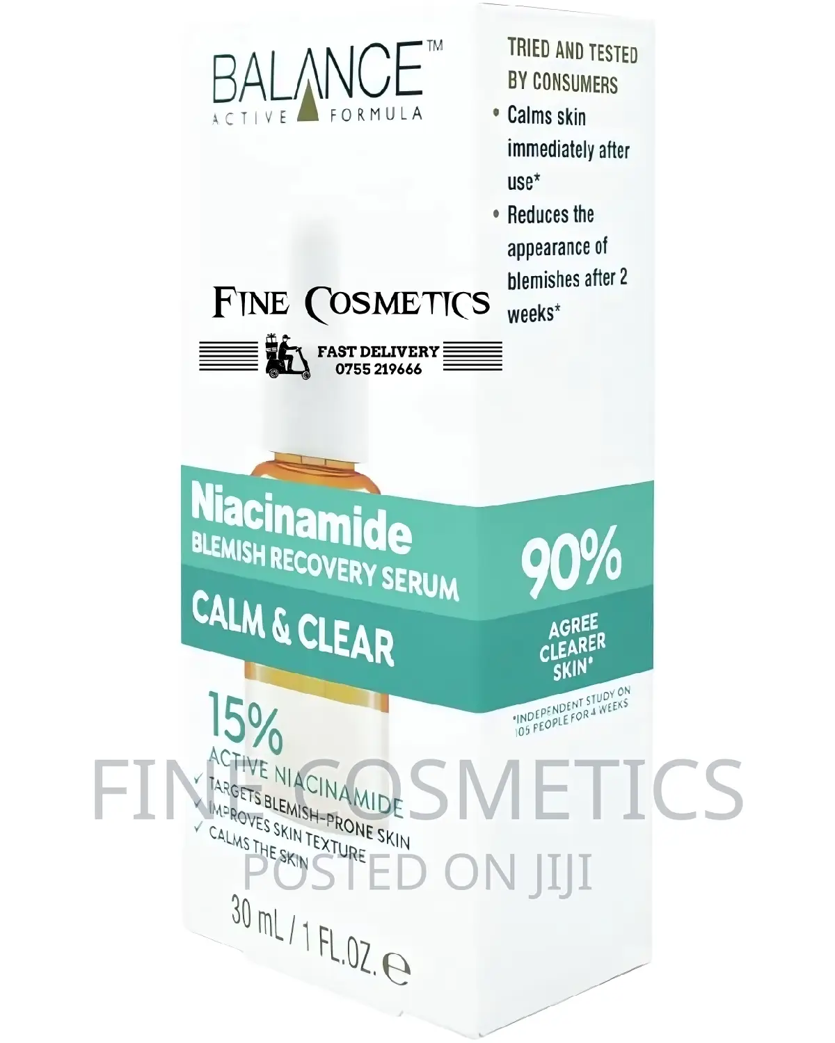 BALANCE Niacinamide Blemish Recovery Calm and Clear Serum.