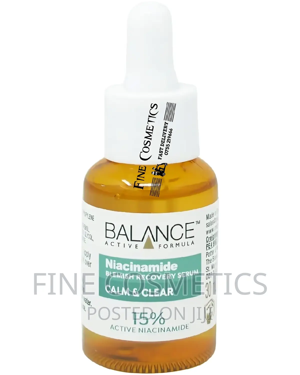 BALANCE Niacinamide Blemish Recovery Calm and Clear Serum.