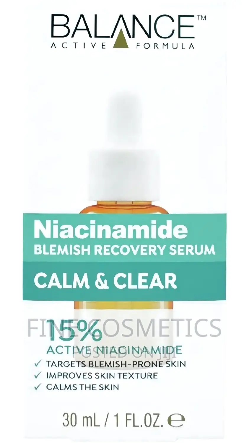 BALANCE Niacinamide Blemish Recovery Calm and Clear Serum.