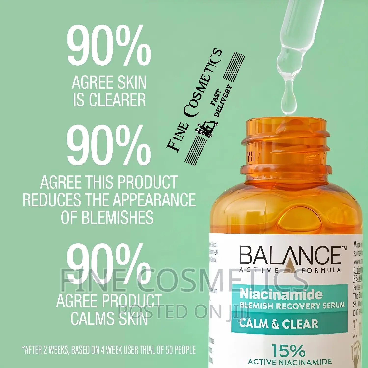 BALANCE Niacinamide Blemish Recovery Calm and Clear Serum.
