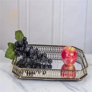 Mirror Decoration Table Tray