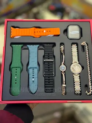9 in 1 Ladies Ultra Smart Watch Combo