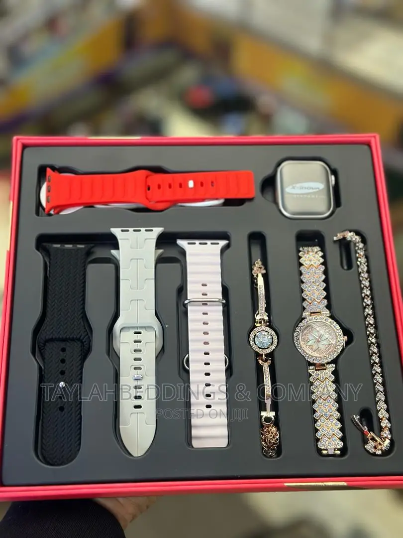 9 in 1 Ladies Ultra Smart Watch Combo
