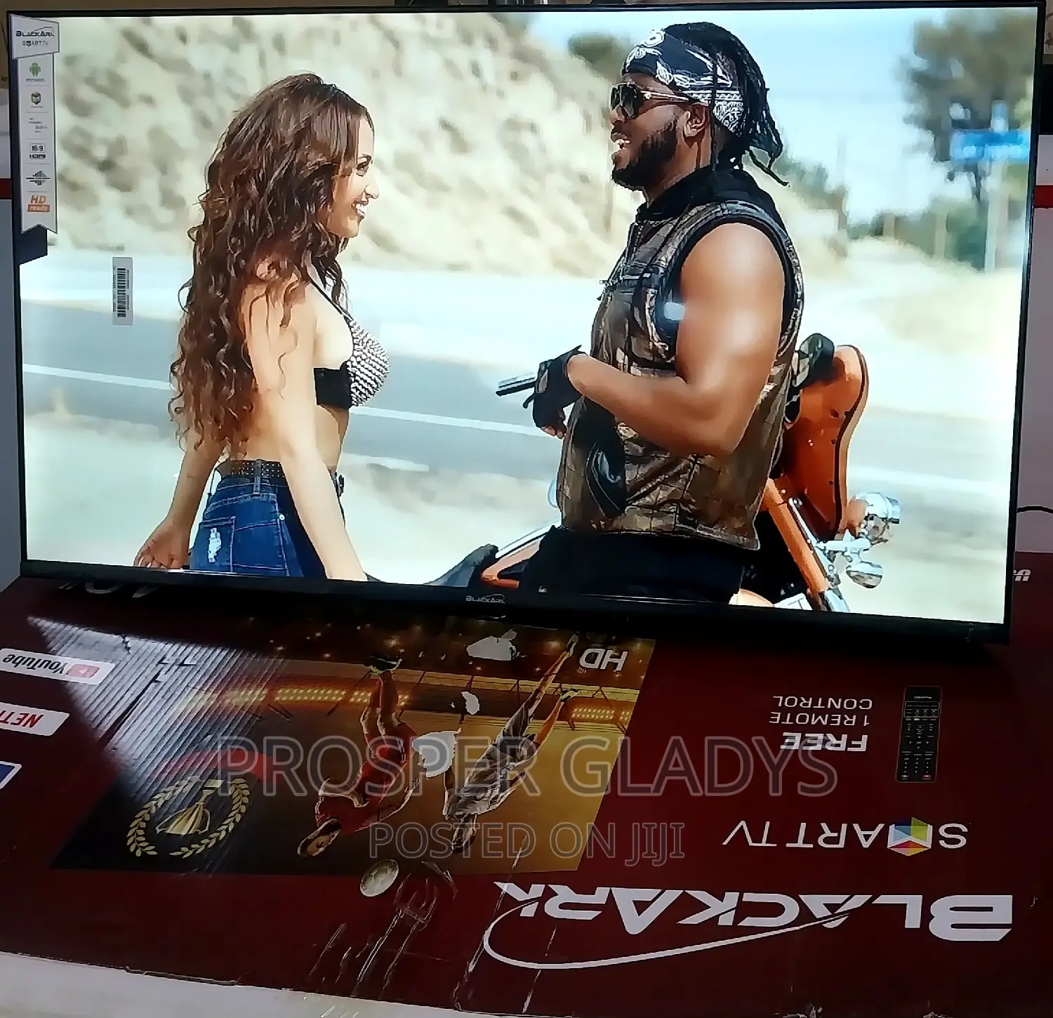 40 Inches Led Blackark Smart Digital Flat Screen Flameless.