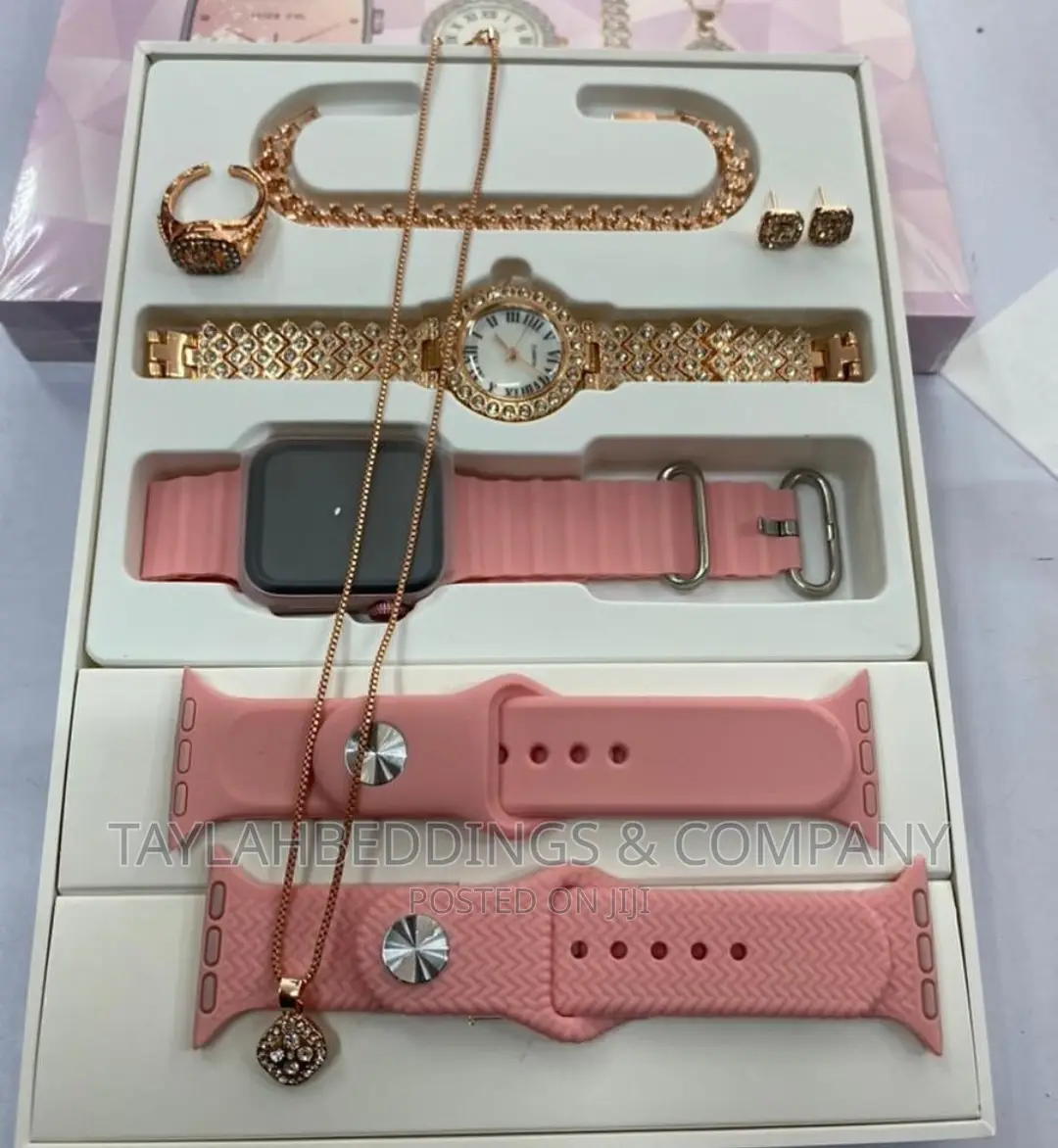 9 in 1 Ultra Ladies Smart Watch Combo
