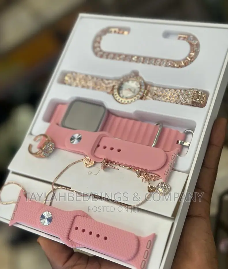 9 in 1 Ultra Ladies Smart Watch Combo