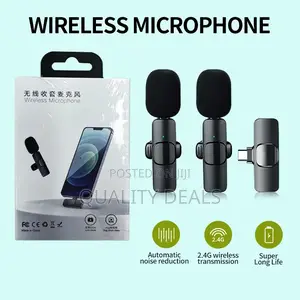 Lavalier Dual Wireless Microphone