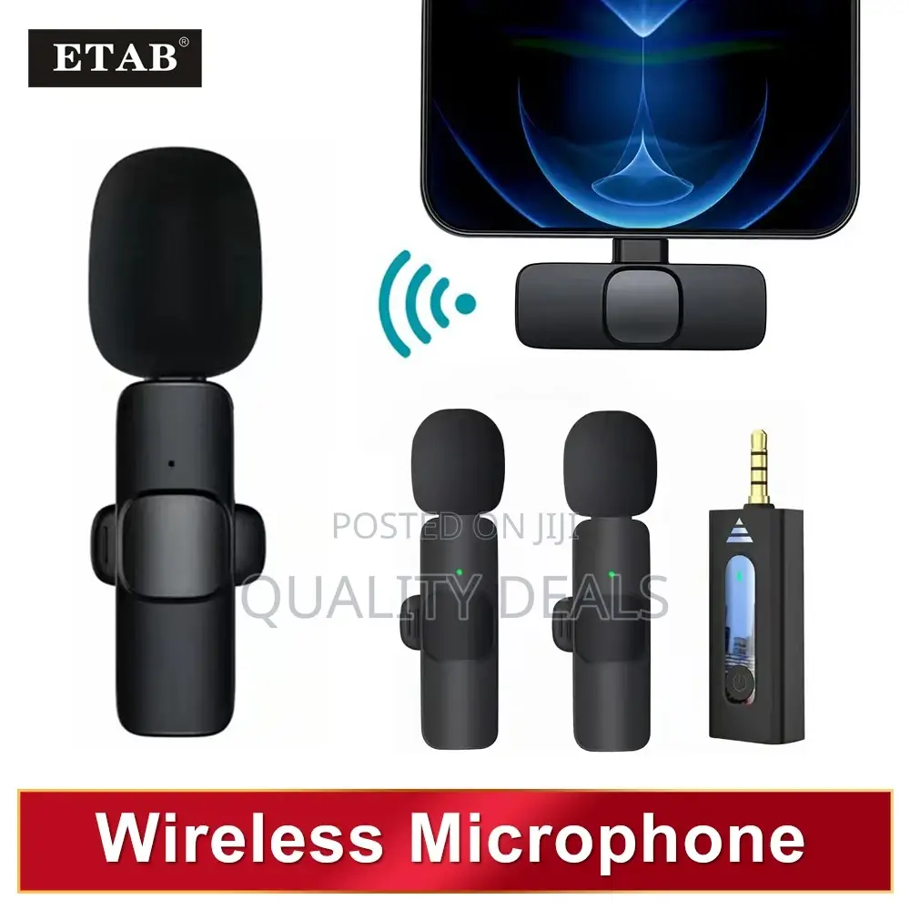 Lavalier Dual Wireless Microphone