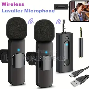 Lavalier Dual Wireless Microphone
