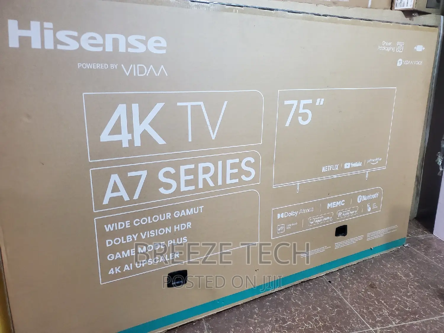  Hisense 75"Inch Smart