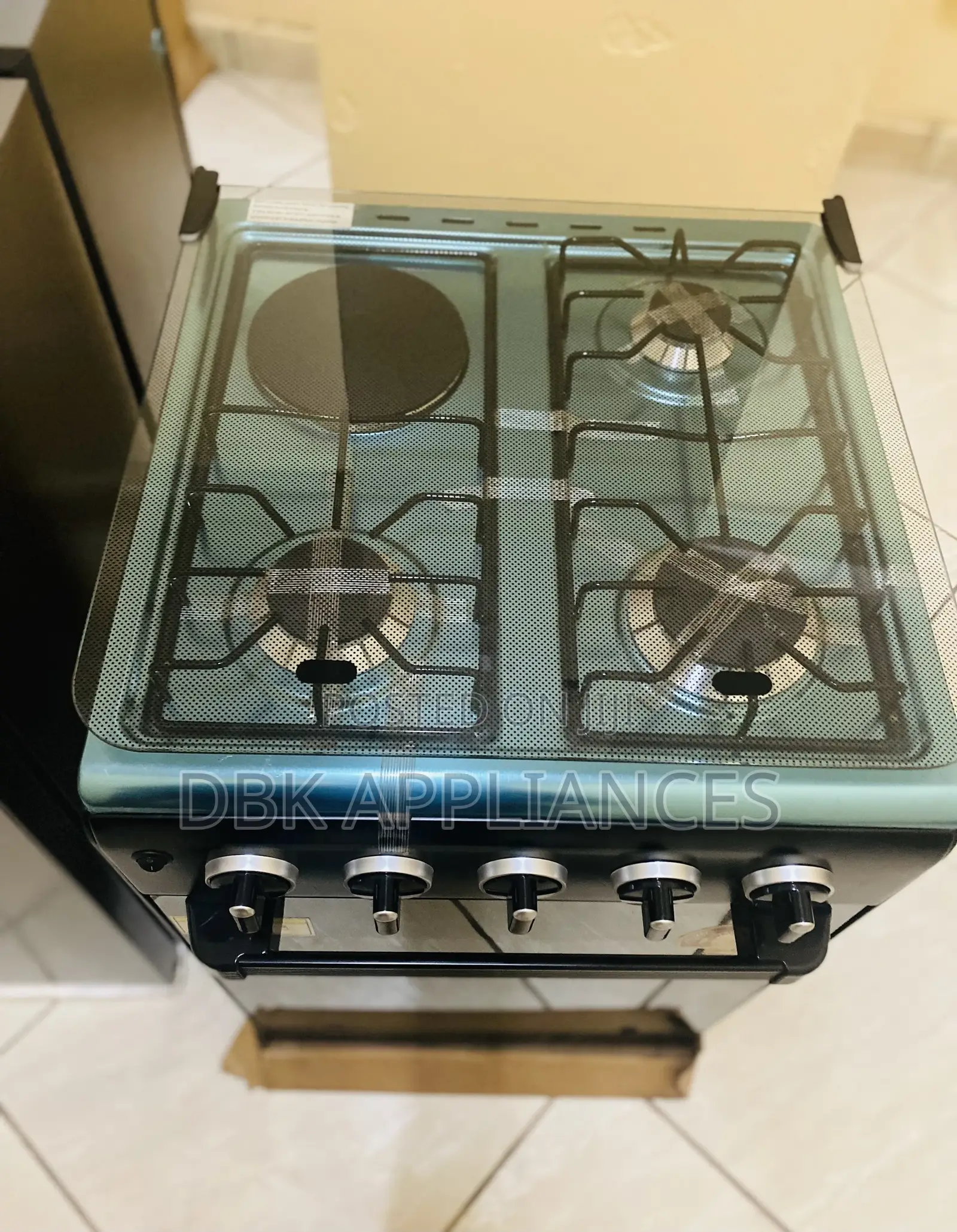 SPJ 3gas 1electric Cooker (50*50)Cm