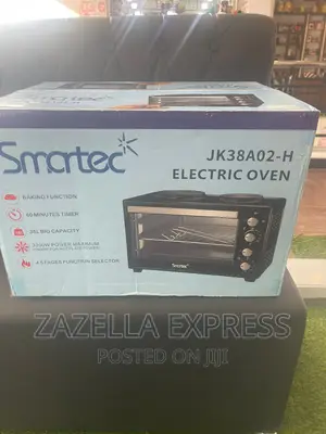 Smartec 38L Oven With Baking Function and 2hot Pates