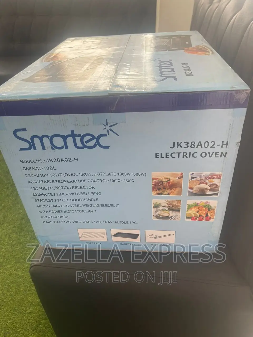 Smartec 38L Oven With Baking Function and 2hot Pates