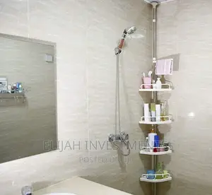 4tier Stainless Steel Bathroom Corner Shelf