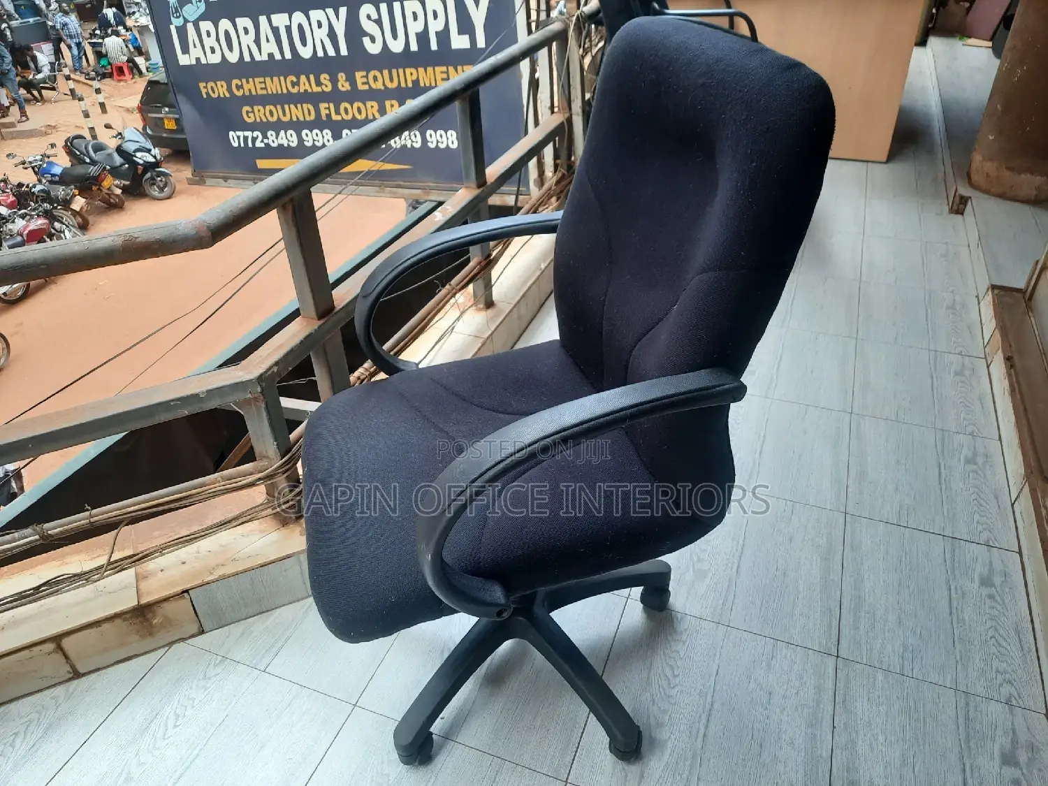 Adjustable Office Chair, Black