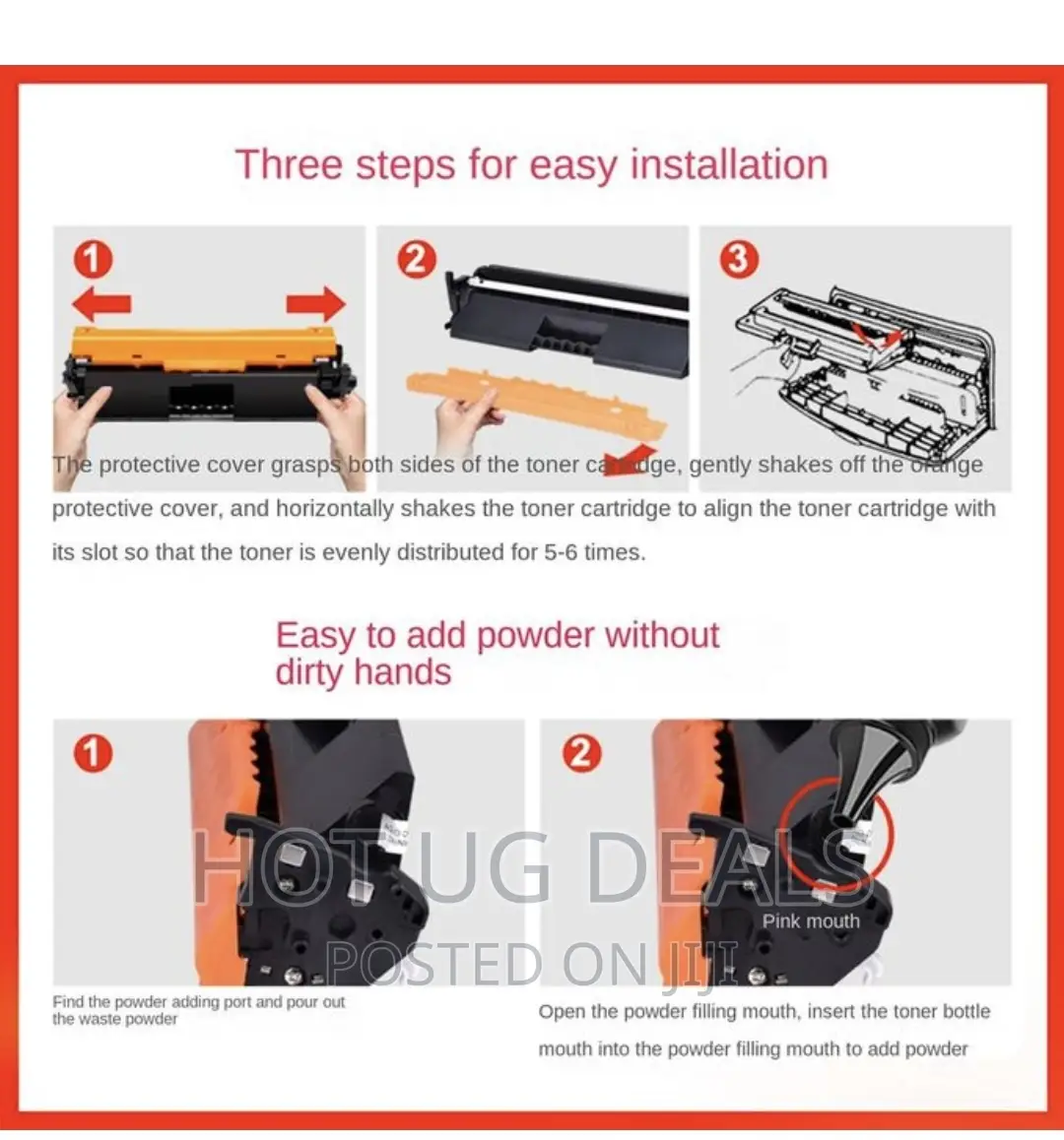 Black Toner Cartridge With Chip for HP M102A M102W MFP M130A