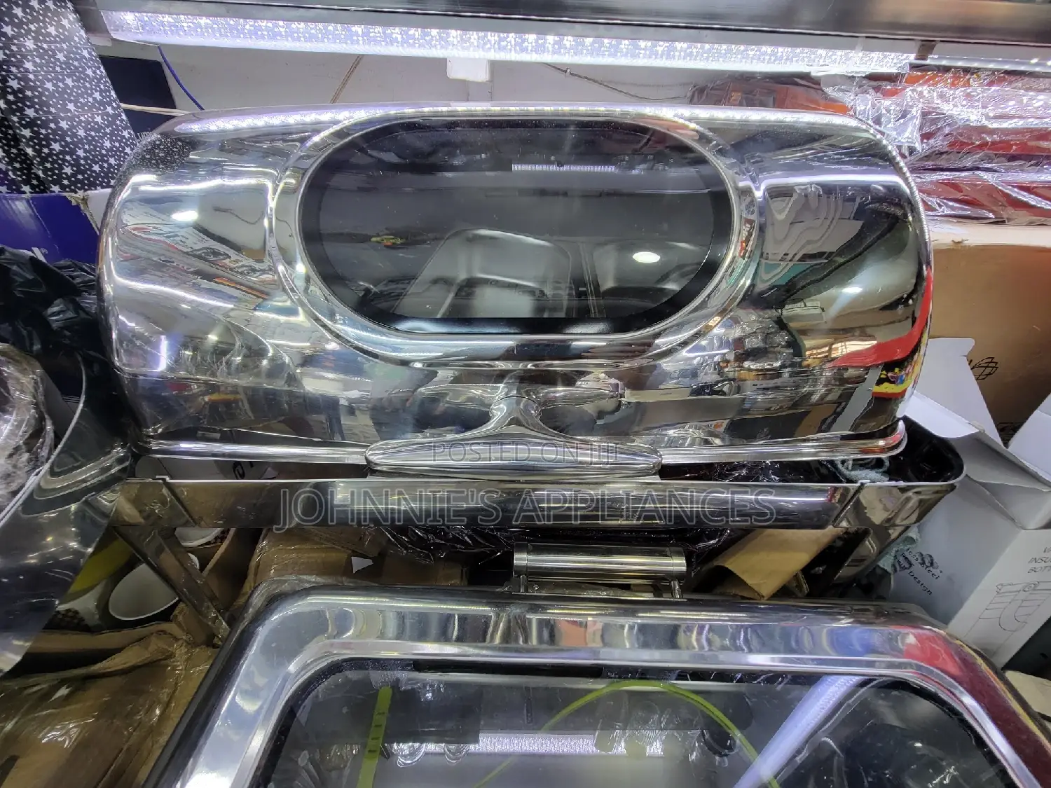 Square Chafing Dishes With Mirror