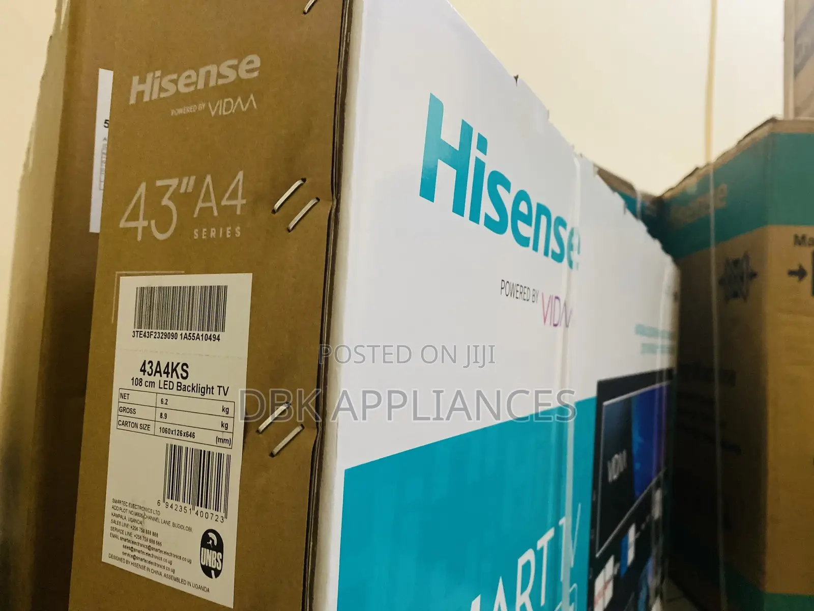 Hisense 43inch Smart Smartvs Beyi Powa Available 2yr Warrant