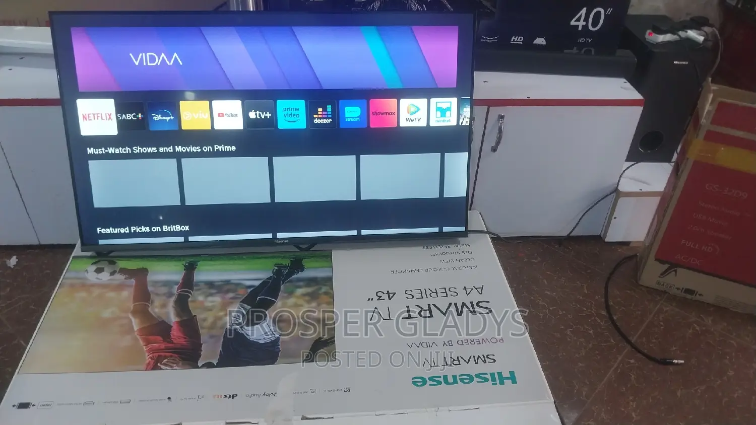 Hisense 43 Inches Led Hisense Smart Digital Flat Screen