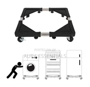 4 Foot Wheel Adjustable Washing Machine Base