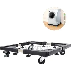 4 Foot Wheel Adjustable Washing Machine Base
