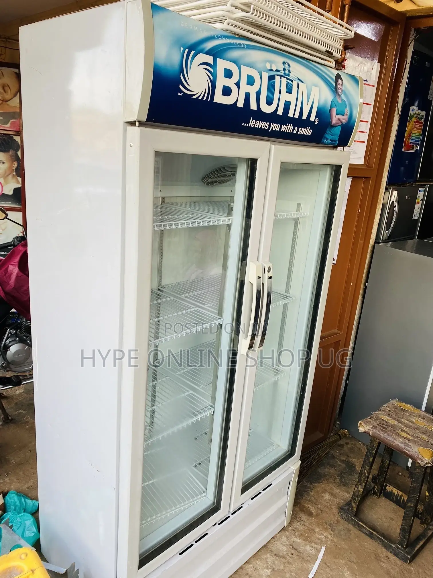 Bhrum 600L Display Refrigerator