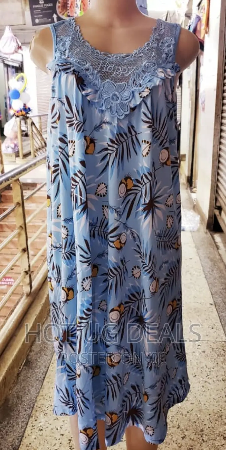 Ladies Sleep Wear Dress - Multicolor