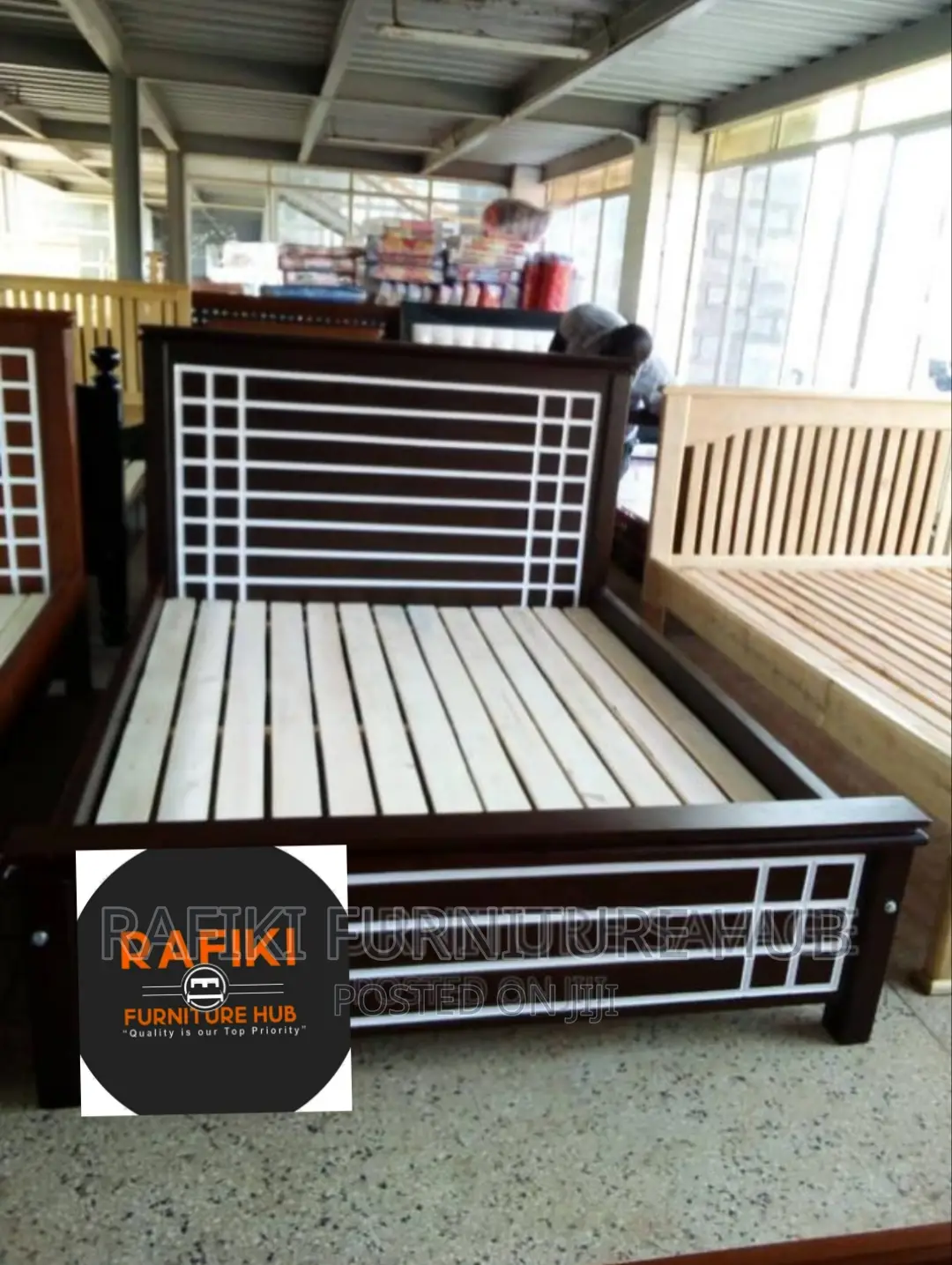 Tile Bed / 5by6 Bed / Wooden Bed / Good / Best Furniture