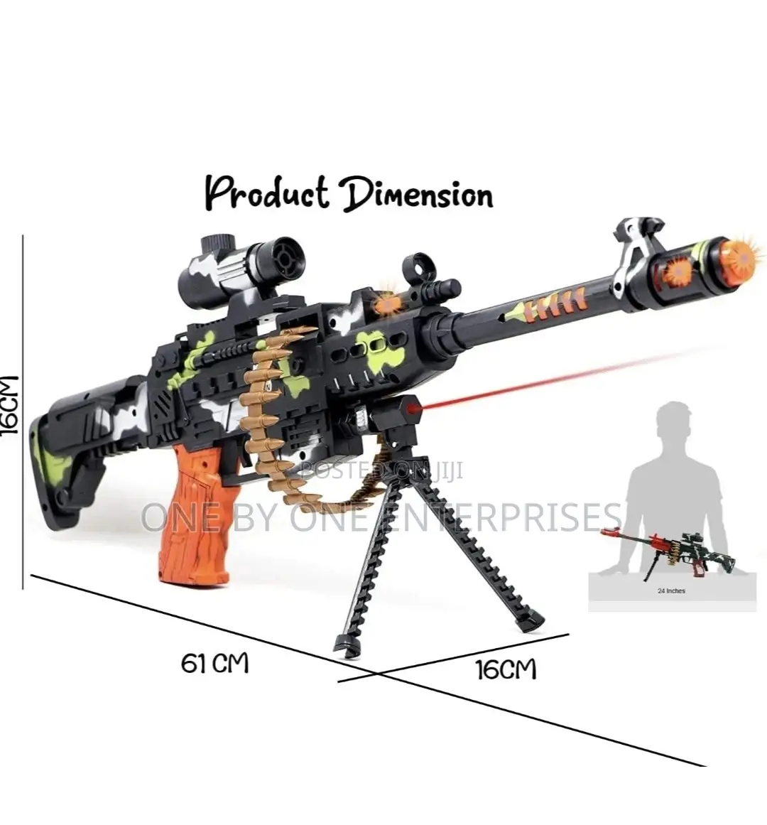 Army Style Toy Gun for Kids
