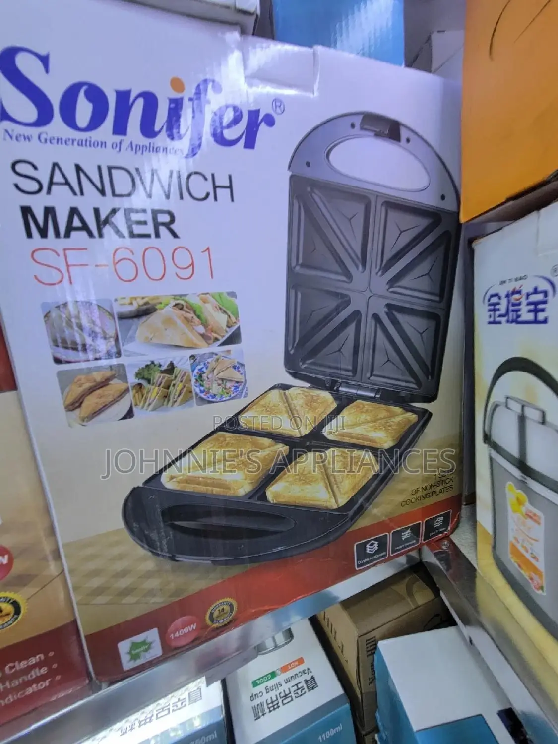 Sonifer Sandwich Maker 6091