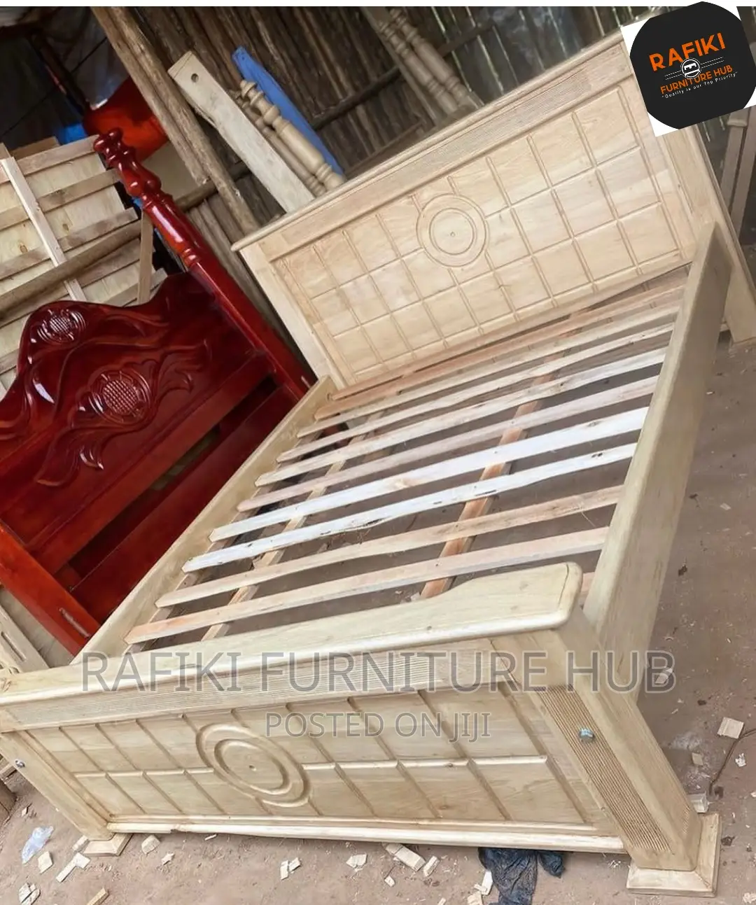Tile Bed / 5by6 Bed / Wooden Bed / Good / Best Furniture