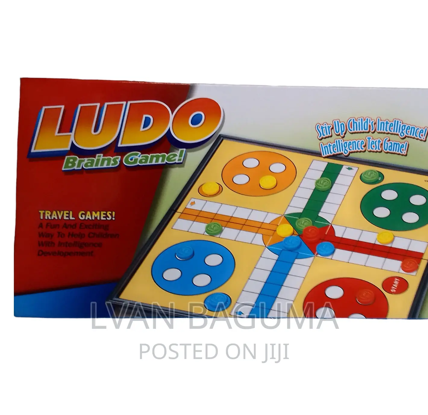 Ludo Brains Game - Magnetic Board