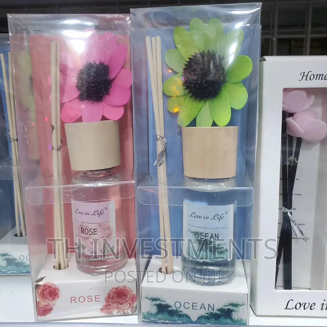 Rose And Ocean Flower Diffusers.