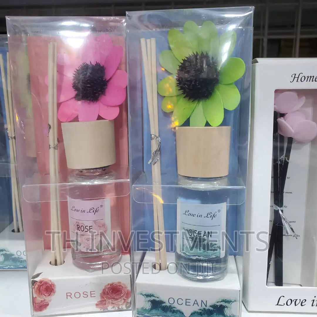 Rose And Ocean Flower Diffusers.