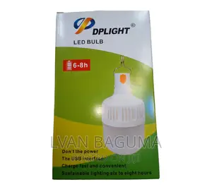 DP LED USB Rechargeable Bulb - (6 -8 Hrs)