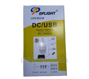DP LED USB Rechargeable Bulb - (6 -8 Hrs)