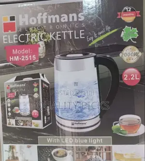 Hoffman's Glass Electric Kettle