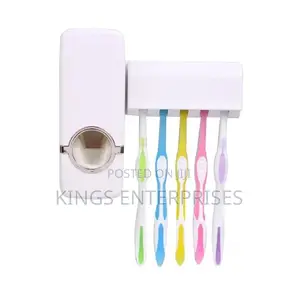 Wall Mounted Toothpaste Dispenser